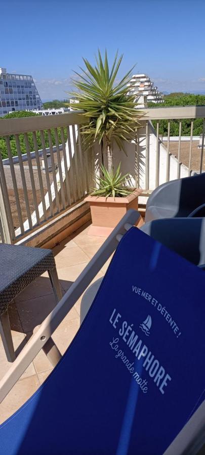 Le Semaphore - Studio Climatise, Grande Terrasse Vue Mer - Parking, Wifi La Grande-Motte Exterior photo